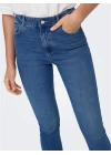 Yüksek Bel Dar Kesim Jean