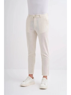 0008 İp Bağlamalı Jogger Erkek Pantolon Bej