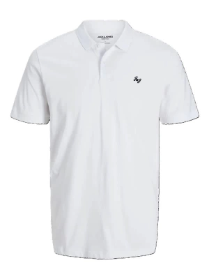 12270084 %100 Pamuk Polo Yaka Basıc Erkek Tshirt Beyaz
