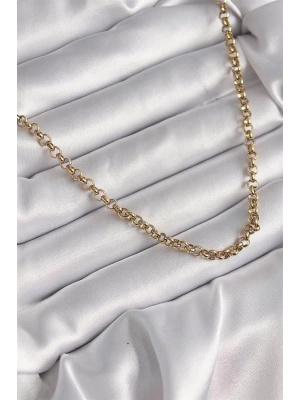 316L Çelik Gold Renk Kadın Kolye