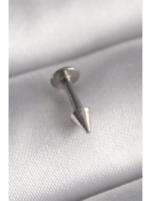 316L Çelik Gümüş Renk Çivi Model Piercing
