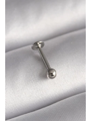 316L Çelik Gümüş Renk Topçuk Model Piercing