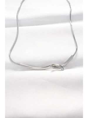 316L Çelik Silver Renk Kolye