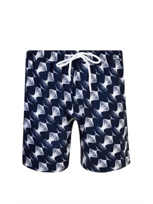 Baskılı Hızlı Kuruyan Ultra Hafif Erkek Deniz Şortu