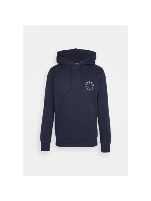 Baskılı Kapüşonlu Büyük Beden Erkek Sweatshirt