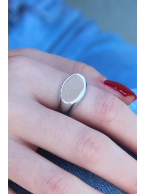 Gümüş Renk Kadın Yüzük