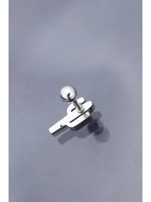 Kaktüs Model 316L Cerrahi Çelik Piercing