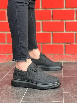 Kb-042  Kuback Bağcıklı Kömür Günlük Erkek Ayakkabı