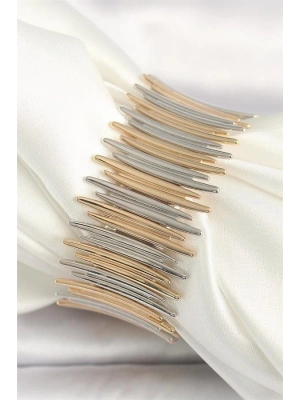 Pirinç Mix Renk Lastiklik VIP Seri Kadın Bileklik