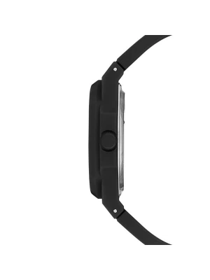 Polo Dikdörtgen Kasa Waterproof Erkek Saat Siyah
