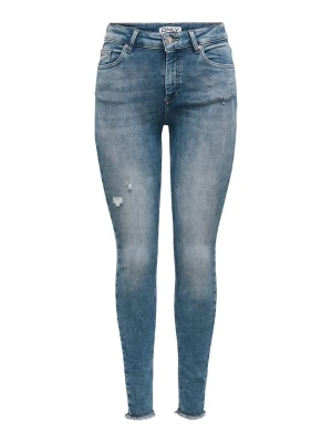 Püsküllü Paça Slim Fit Yüksek Bel Kadın Kot Pantolon