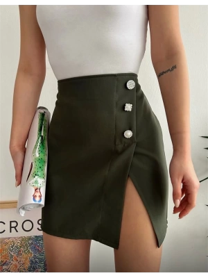 Üç taşlı mini etek