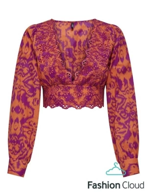 V Yaka Kısan Kadın Bluz