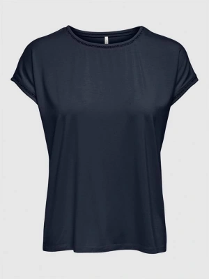 Viskon Yaka Dantel T-Shirt