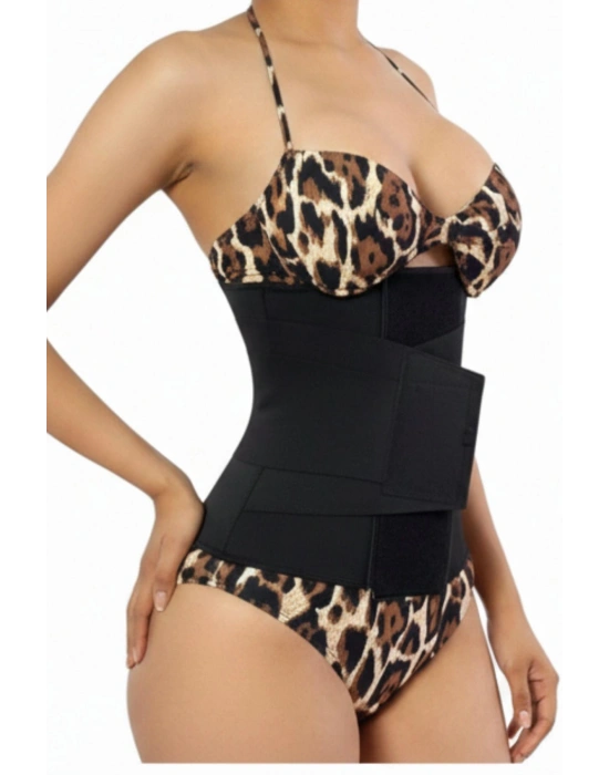 CIRTLI KORSE SİYAH KADIN AK4222