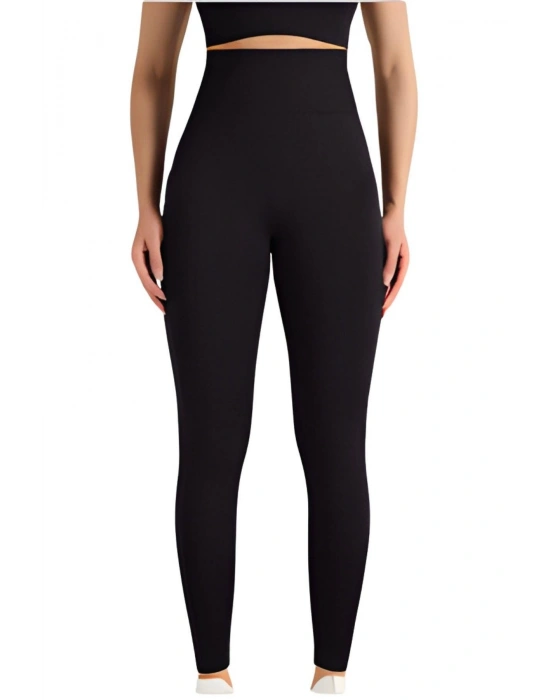 DİKİŞSİZ DÜZ TAYT  KADIN AK4251