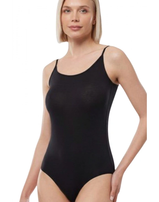 DİKİŞSİZ İP ASKILI BADİ  KADIN AK4247