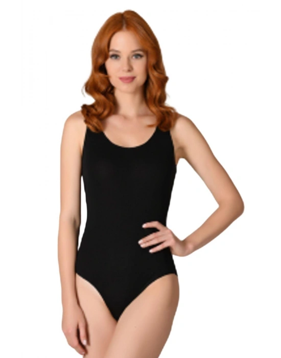 DİKİŞSİZ KALIN ASKILI BADİ  KADIN AK4248