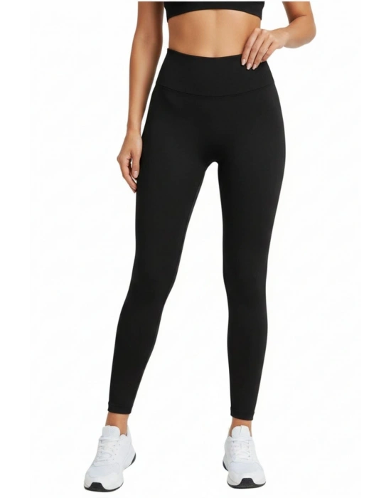 Dikişsiz (Seamless) Yüksek Bel Toparlayıcı Spor Tayt - R9800-2