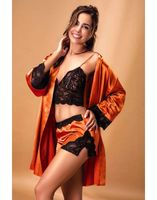 NURTEKS 3509  3 LÜ TK GECELİK