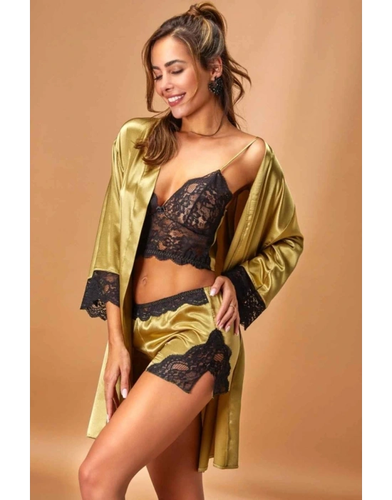 NURTEKS 3509  3 LÜ TK GECELİK