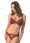 BRODELİ SİLİKONLU TAŞLI SÜTYEN TAKIM KADIN 5040