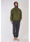 POLAR KAPŞONLU DÜŞÜK OMUZ ERKEK PİJAMA K304159
