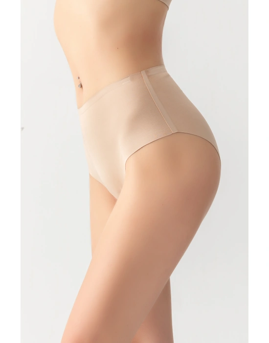 3lü Görünmez Dikişsiz Yülsek Bel Külot