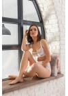 Gelin Set Toparlayıcı Minimizer Sütyen Slip Külot Takım Ekru