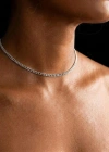 İnce Gurmet Model Choker Çelik Zincir Kolye-Choker Serisi