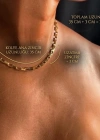 Dikdörtgen Zincirli Gold Choker Çelik Kolye | Choker Serisi