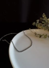 İnce Gurmet Model Choker Çelik Zincir Kolye-Choker Serisi