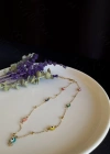 Nazar Boncuklu Choker Gold Çelik Kolye -Sevgili Takı Koleksiyonu
