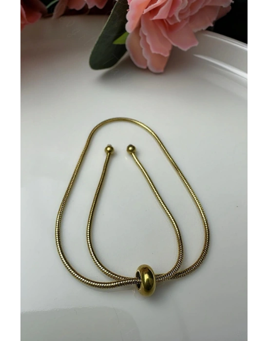 Ayarlanabilir Gold Çelik Halhal -Glorious Serisi