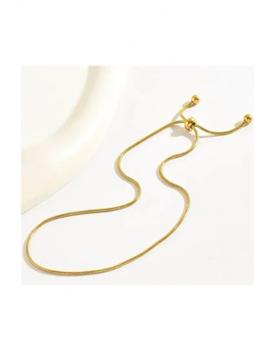 Ayarlanabilir Gold Çelik Halhal -Glorious Serisi