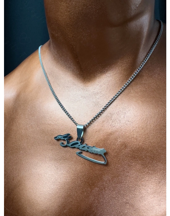 Başkomutan Gazi Mustafa Kemal Atatürk İmzalı Çelik Zincir Kolye | Ata Koleksiyonu