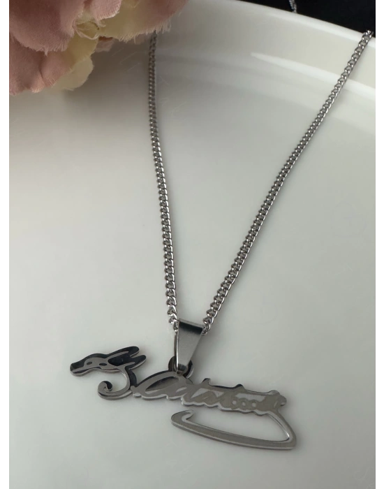 Başkomutan Gazi Mustafa Kemal Atatürk İmzalı Çelik Zincir Kolye | Ata Koleksiyonu