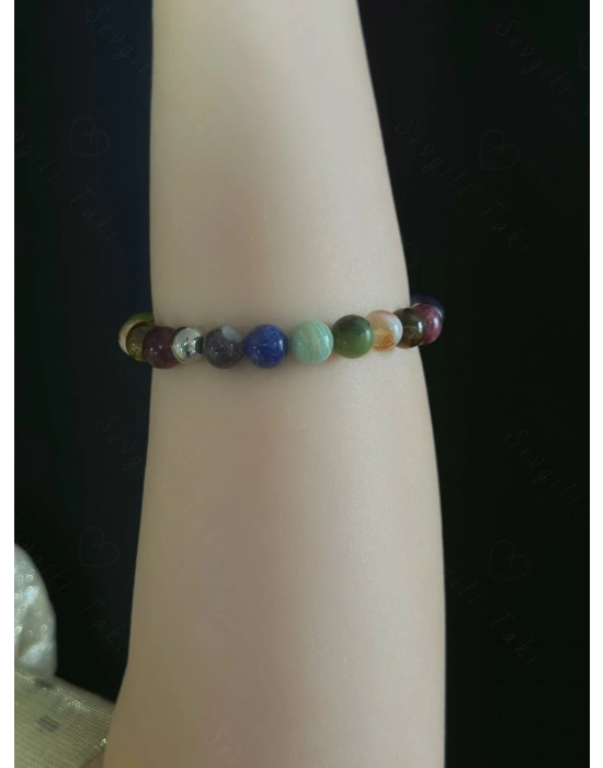 Çakra Doğal Taş Bileklik | 777 Serisi