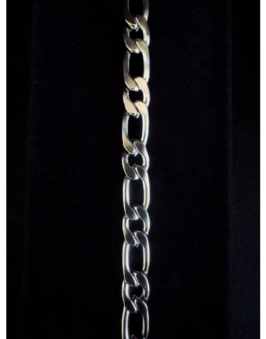 Figaro Model Çelik Zincir Bileklik | Ok Serisi