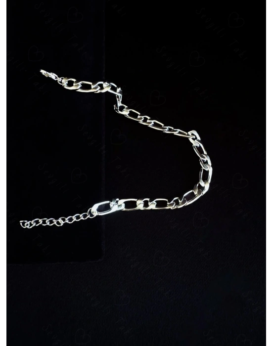 Figaro Model Çelik Zincir Bileklik | Ok Serisi