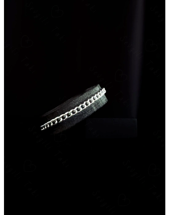 Gurmet Model Çelik Zincir Bileklik | Zemheri Serisi