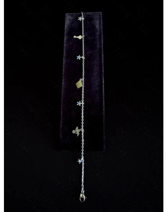 Charmlı Çelik Halhal | Bal Serisi