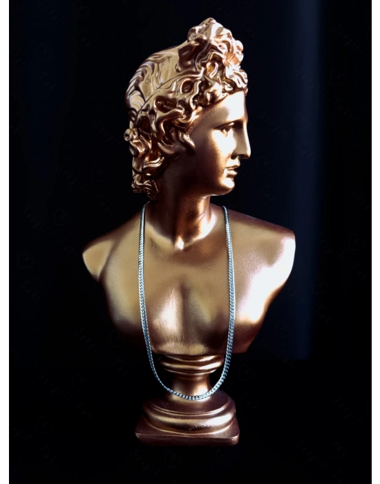 Snake Model Çelik Zincir Kolye | Ida Serisi