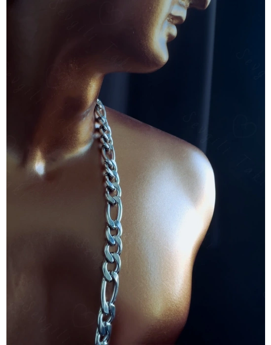 Figaro Model Çelik Zincir Kolye | Vega Serisi