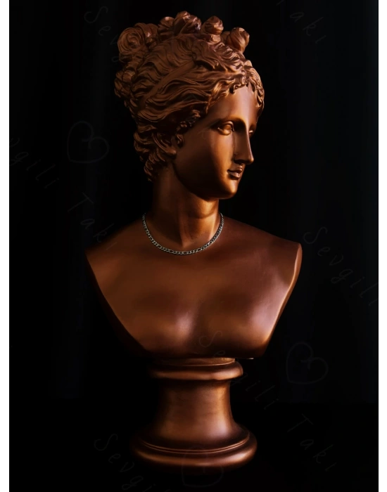 Figaro Model Choker Çelik Zincir Kolye -Choker Serisi