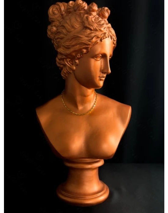 Dikdörtgen Zincirli Gold Choker Çelik Kolye | Choker Serisi