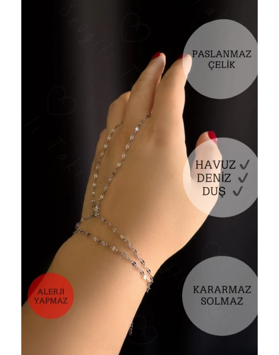 Dudak / Lip Zincir Çelik Şahmeran | 1+ Serisi