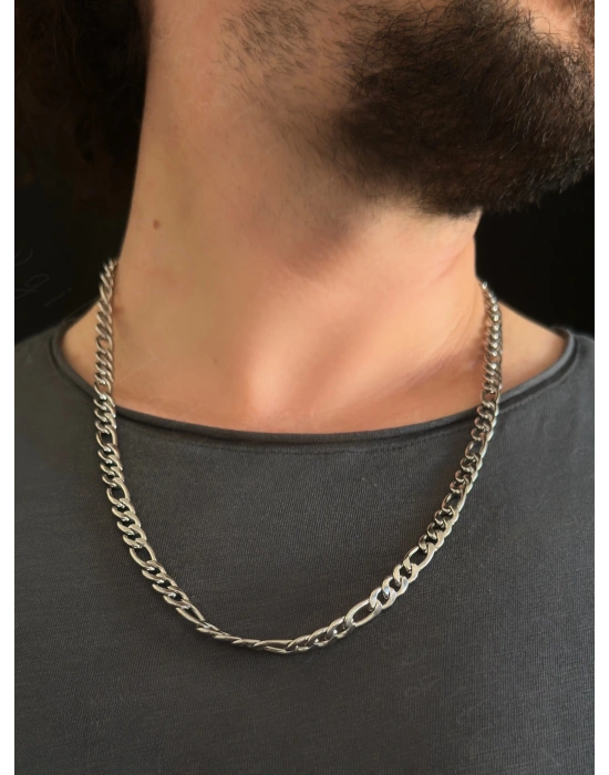 Figaro Model Çelik Zincir Kolye | Vega Serisi