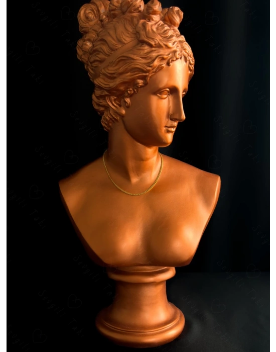 Choker İnce Düz Zincir Gold Çelik Kolye | Choker Serisi