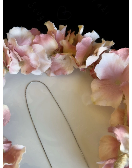 İnce Kobra Zincirli Çelik Kolye | Sevgili Takı Koleksiyonu